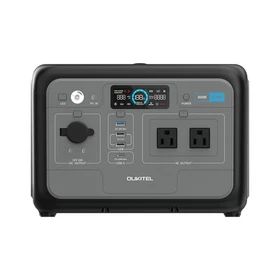 OUKITEL 800W Portable Power Station 512Wh LiFePO4 with Solar Panel for Trip