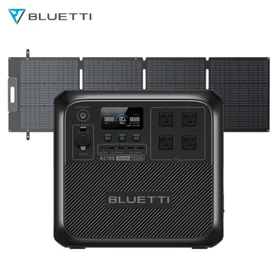 BLUETTI AC180 1152Wh Power Station+Optional Solar Panel Off-Grid for Trip