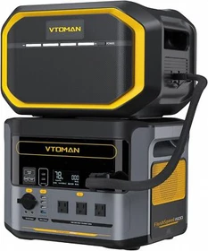VTOMAN 1800W/1500W/1000W/600W Portable Power Station LiFePO4 Battery generator