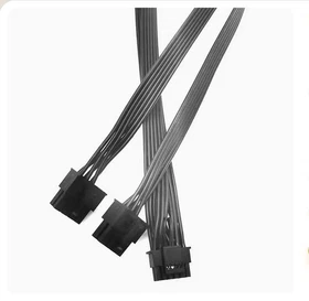 For EVGA Power Supply G2 G3 G5 G+ Dual 8-pin to 16 Pin 12 VHPWR Male Connectors