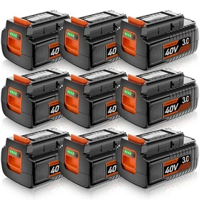 40 Volt for Black and Decker 40V 3.0Ah Max Lithium Battery LBX2040 LBXR36 Pack