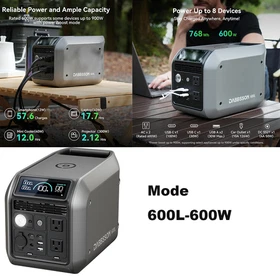 Dabbsson Portable Power Station 300W-3000W LiFePO4 Generator  for Camping Home