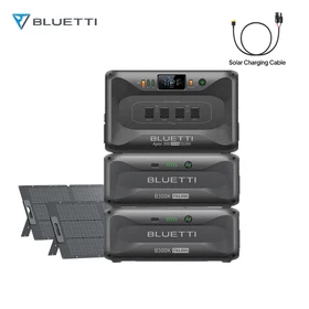 BLUETTI Apex 300 3840W 2764Wh+B300K+Optional Solar Panels 200W/350W for Backup