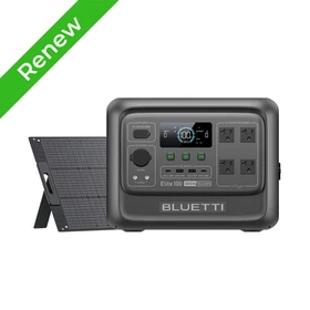 BLUETTI Elite 100 V2 1024Wh Power Station+Optional 100W/200W/350W Solar Panel 
