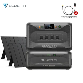 BLUETTI Apex 300 3840W 2764Wh+B300K+Optional Solar Panels 200W/350W for Backup