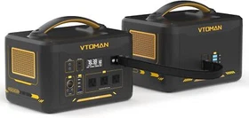 VTOMAN Jump 1500X Portable Power Station 828Wh LiFePO4 Battery Generator