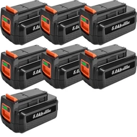 For Black Decker 40Volt 40V Max Li-ion 5.0Ah Battery LBX2040 LBXR36 LST136