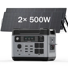 OUKITEL 3200W  Power Station 2048Wh LiFePO4 Generator with Solar Panel for Home