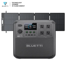 BLUETTI Elite 200 V2 2600W Portable Power Station+Optional 200W/350W Solar Panel