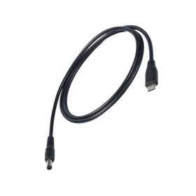 1m Type C to DC5.5mmx2.5mm Port Charging Cable 9/12/20V Output Power Cord