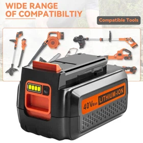 For Black Decker 40V 5.0Ah 40 Volt Max Lithium LBXR36 LBX2040 Battery or Charger