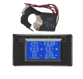 AC 80~260V 100A Single Phase Digital Ampermeter Power Energy Voltmeter Ammeter M