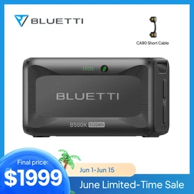 BLUETTI B500K 5120Wh Expansion Battery for AC200L/AC300/AC500/Apex 300 Backup