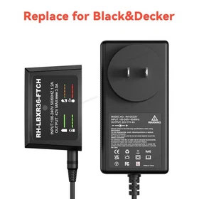 2X 1X for Black and Decker 40V 40 Volt Max Lithium ion Battery LBX2040 LBXR36 US