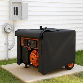 Universal Generator Cover Heavy Duty Waterproof 600D 5000-10000W 32x24x24