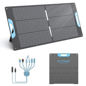 E-POWO 110W 220W 400W Solar Panel Kit for Ecoflow Anker Jackery Power Stations