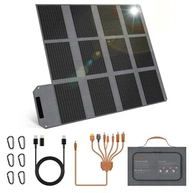 80W 120W Solarpanel USB Charger for Anker 521 Solix C200 C300 Powerstations