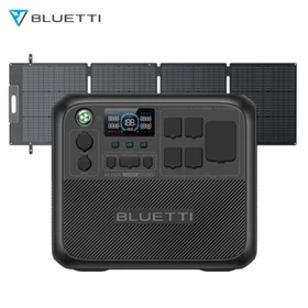 BLUETTI AC200L 2400W 2048Wh Portable Power Station+200W/350W Solar Panels