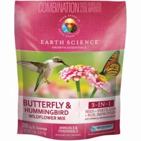 Earth Science 12138 2 LB Bag of Butterfly & Hummingbird Wildflower Mix