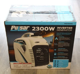 Pulsar PG2300iS 2300W Portable Gas-Powered Portable Inverter Generator - NEW