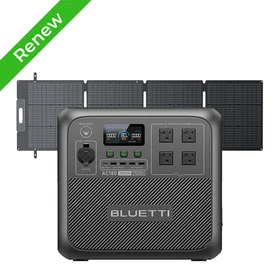 BLUETTI AC180 1800W 1152Wh Portable Power Station+Optional Solar Panel Off-Grid