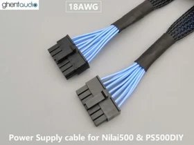 Psc-28 Power Supply Cable for Nilai500 & PS500DIY Silver-plated 18AWG ghentaudio