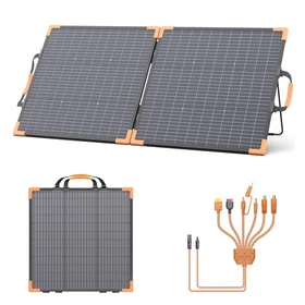MHPOWOS Bifacial Portable Solar Panel 100W 200W for Anker Solix C1000 Gen 2