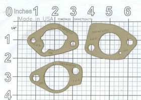 3 Carb Gaskets Generac XT8000E 6433-0 6434-0 420CC 8000 10000 Watt Gas Generator