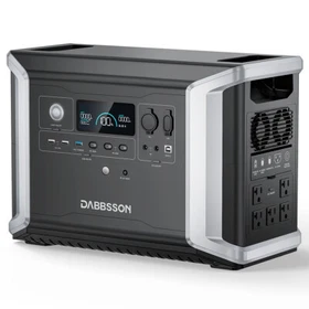 Dabbsson 2330Wh 2200W Portable Power Station Solar Generator w/210W Solar Panel