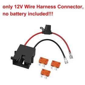 12V 20Ah LiFePO4 Battery/Connector/Combo for Fisher-Price Power Wheels Lot