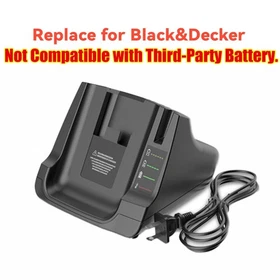 40V 5 Ah for Black Decker 40 Volt Max Lithium Battery or Charger LBXR36 LBX2040
