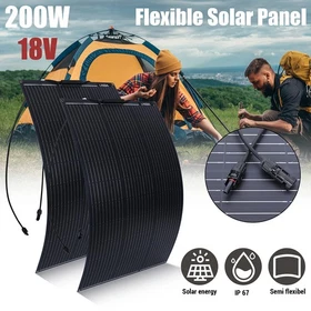 Flexible Solar Panel 100W 200W 400W for Ecoflow Bluetti Power Station Charging