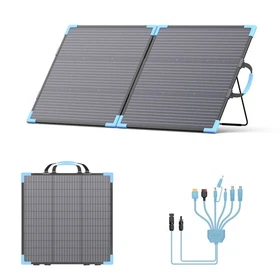 E-POWO 110W 220W Bifacial Solar Panel for Ecoflow River 2 Pro River 3 Plus