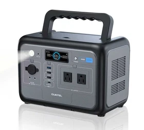 OUKITEL P800 512Wh Portable Power Station, LiFePO4 Battery, 800W (1600W Peak)