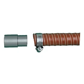 GenExhaust for Honda EU3200i 1" silicone tubing exhaust extension.