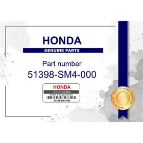 Genuine Honda Color - Part No. 51398-SM4-000 (51398SM4000)