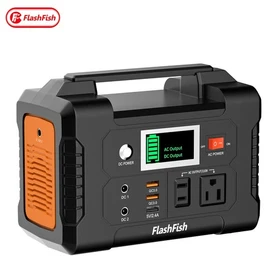 Flashfish Solar Generator Portable 200W 151Wh Optional With 60W 18V Solar Panel