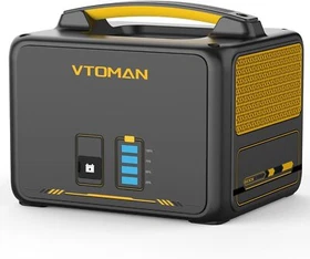 VTOMAN Jump 600X Portable Power Station 600W LiFePO4 Battery Generator Panels