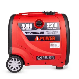 SUA4000IER A-IPOWER Gas Inverter Generator Electric Start Rv #2
