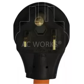 313046436437 AC WORKS Welder Plug Commerical Hvac Femal Amp #3