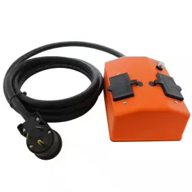 705353345234 AC WORKS Nema Rv Pdu Outlet Box Gfci Breaker Amp