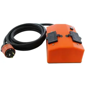 L520PDU-010 AC WORKS Locking Plug Pdu Outlet Box Gfci Amp