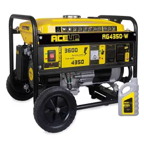 AG4350-W ACEUP ENERGY Gas Generator Wheels Outlet Carb