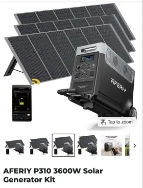 P310 AFERIY Solar Generator Panel Kit