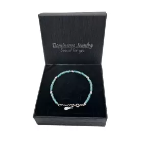 AP4000 AIPOWER Sterling Beads Bracelet Natural Crystals Women #2