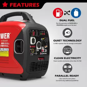 SUA2000ID AIPOWER Ipower Dual Fuel Manual Start #3