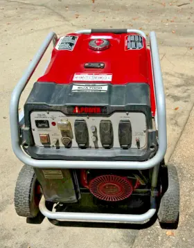 SUA7000 AIPOWER Ipower Gas Generator Wheels #2