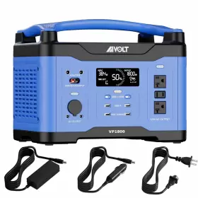 VP1800 AIVOLT Power Station Solar Generator Ac Outlets