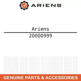 20000999 ARIENS Gravely Label