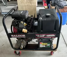 PCM90VE BALDOR Generator Fuel Key Start